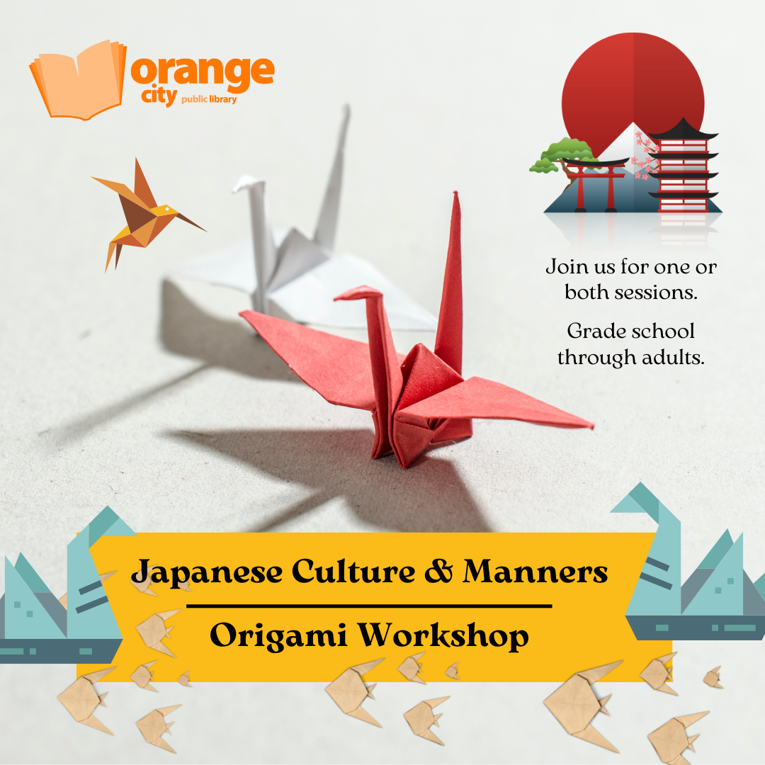 Japan Culture and Manners and Origami Workshop